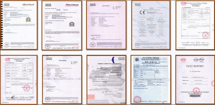 HZX Certificate