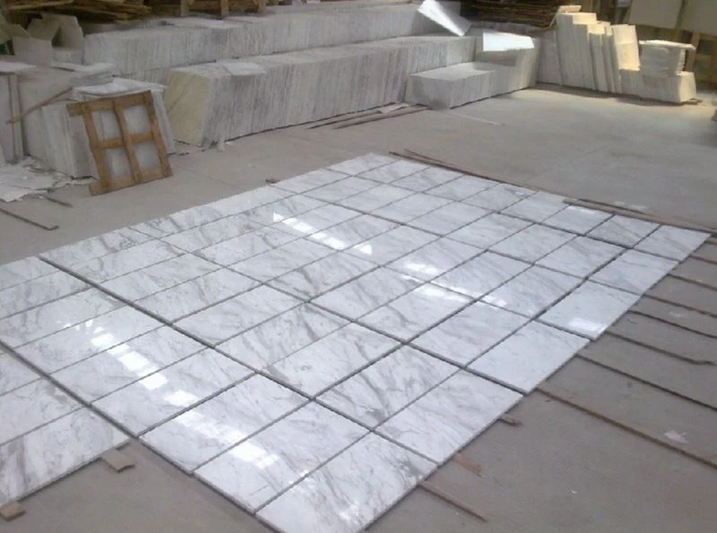Volakas marble tiles