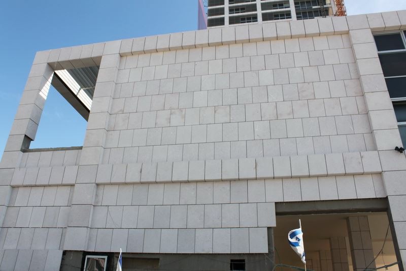Pearl White Granite from HZX stone for wall clading.JPG