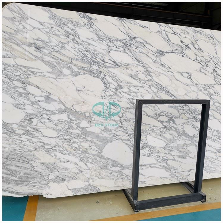 Arabescato White Marble Slabs