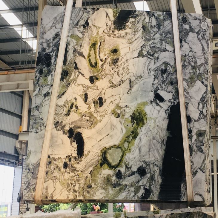 Ice Green Marble Slab