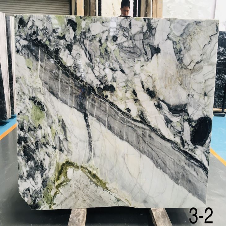 Ice Green Marble Slab