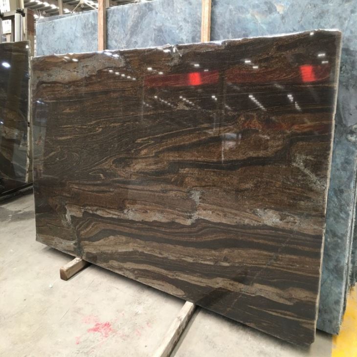 muti-brown granite slab