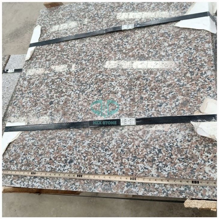 G687 Peach Red Granite Slabs