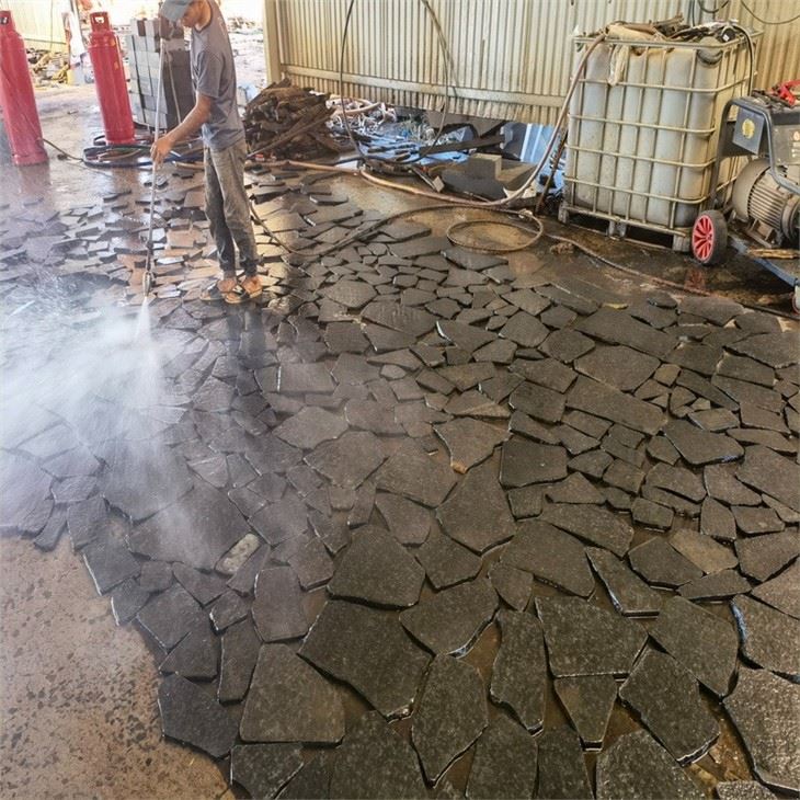 black granite