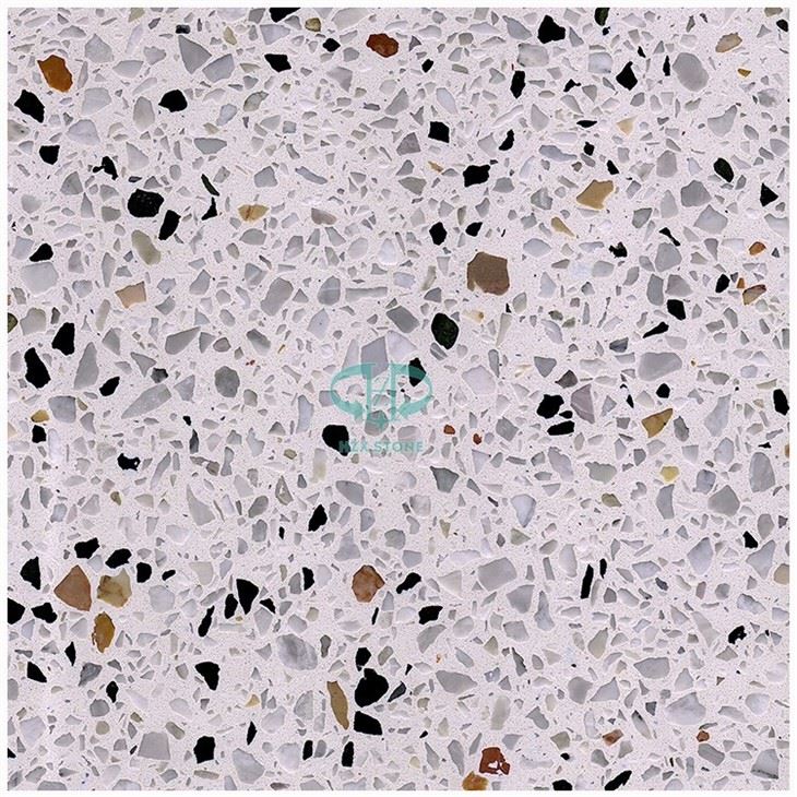 Polished Precast Terrazzo Stone Tiles