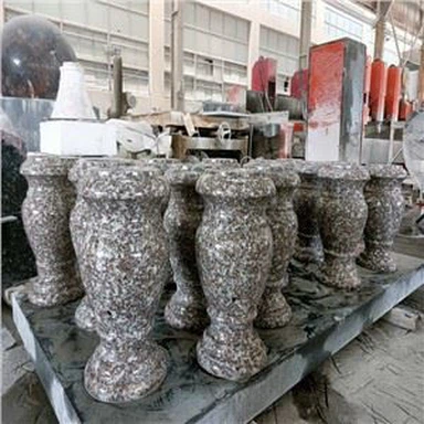 G664 Granite Vase For Tombstone Decoration