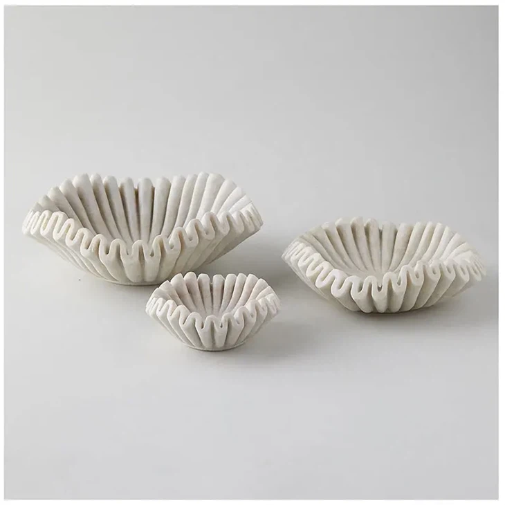 Marble Salad Bowl